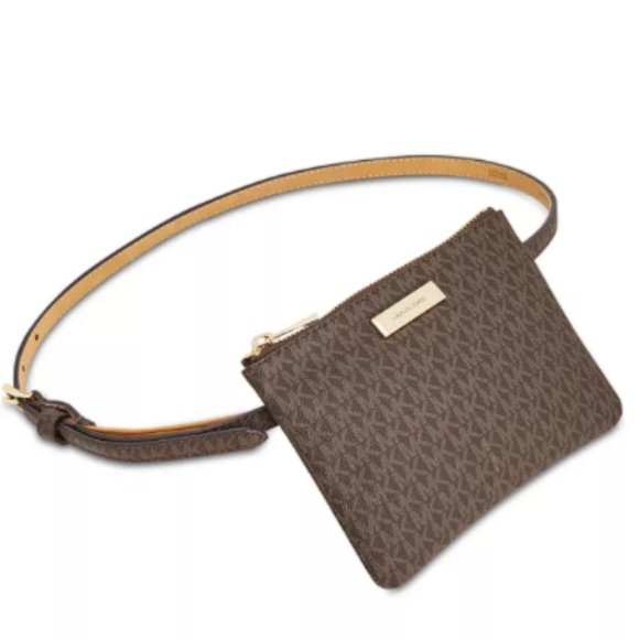 MICHAEL Michael Kors Accessories - NWT Michael Kors Monogrammed Fanny Pack Belt Bag M